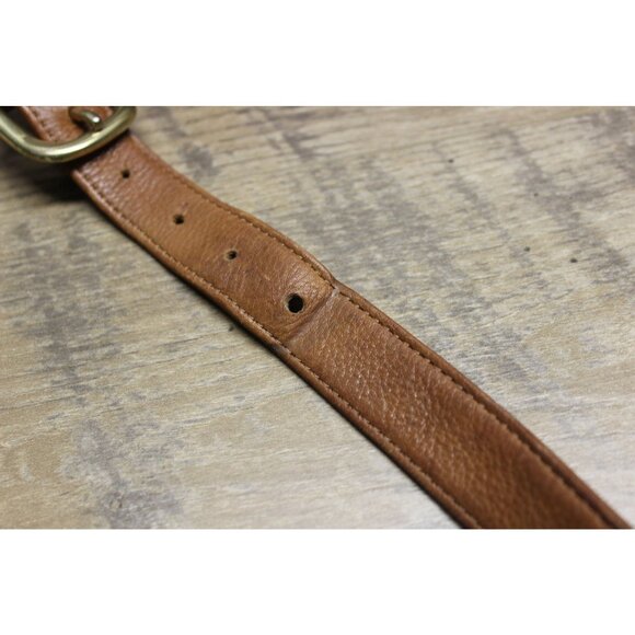Fossil 1954 women's brown full grain leather crossbody satchel bag - Picture 11 of 16